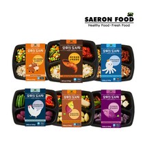 SaeronFood 다이어트 식단관리도시락 6종 10팩 12팩 세트 FMD HMR 간편아침식사