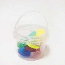투명 손잡이 원형 바스켓 쿠키통 포장 용기 구디백 300ml, 1개, 상세페이지 참조