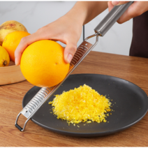 요술지팡이 고급 올스텐 강판 치즈 그라인더 - 스테인리스 치즈 롱 그레이터, 1개