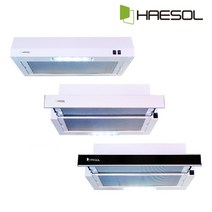 어솜 주방슬림후드 렌지후드 슬라이드600 LED, 1.레인지 후드(매립형)600