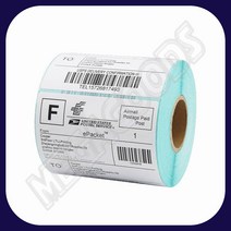 위블리 바코드 감열 롤라벨 500매(100X100MM) 농산물스티커 품질라벨