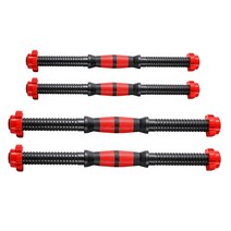 덤벨거치대 아령 보관 정리 헬스장 홈짐 세트 피트니스 바벨 랙 고정대 2pcs 조정 가능한 바 1 인치 핸들 무게 홀더로드, 50cm