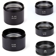 휴대용 광학 현미경 미니 생물 전자 실체 디지털 렌즈 ( ) 시야 변경을 위한 장착, 0.75배