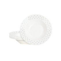 도자기그릇 파스타접시 파스타볼 4pcs, 상세 참조