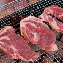 수입산 돼지목살 구이용 1kg/500g 통목살 스테이크 에어프라이어 캠핑용 덴마크산 돼지고기 목살 목심, 수입산 통목살 구이용 500g_통고기(컷팅없음)