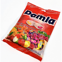 타야스 담라 츄이캔디 / 달콤상큼 과일맛 카라멜, 250g, 2개