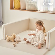 [카라즈] 다용도 멀티 범퍼매트(120x140x40cm) / 범퍼침대 / 아기침대, 전체색:사파이어