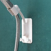 간편설치 샤워기 거치대 교체 샤워봉 아기 홀더 만능 행거 헤드 고정대 걸이 고정 거치 호스 접착식 샤워 무타공 각도조절 욕실 집게