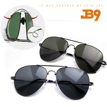 JB9 Change 2컬러 메모리 고급 형상기억합금 투브릿지 편광선글라스 남녀공용 보잉선글라스 제이비나인