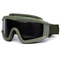 SPOSUNE Airsoft 김 서림 방지 렌즈 3개가 있는 고글 오토바이 사이클링 페인트볼 사냥용 밀리터리 전술 슈팅 고글 [관부가세 포함] 706738, 2.8mm-olive