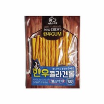 네츄럴EX 한우콜라겐 SS 고단백 치석제거 식욕향상 껌간식, 8개, 60g