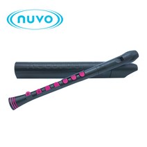Nuvo Recorder Plus - Black / Pink 저먼식 리코더 (N320RDBPK-G), *