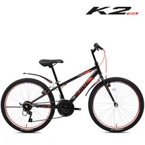 K2BIKE MTB자전거 KMT24GS 24인치 21단, KMT24GS(레이브) 매트블랙, 조립+사은품C