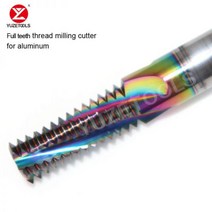 열선커터기 알루미늄 DLC 코팅용 CNC 솔리드 카바이드 전체 스레드 밀링 커터 M16 M2 M25 M3 M4 M5 M8 M10 M12 M14 텅스텐 스틸 공구, M5-0.8-D6