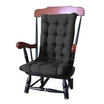 정원 장식용 스윙 쿠션 야외 벤치 라운지 마당 장식 가구 파티오 실내 의자 패드, Black