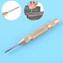 견고한 LETAOSK New 5" Automatic Center Pin Punch Strike Spring Loaded Marking Starting Holes To, 한개옵션0