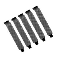 5 개/몫 8cm PCI 슬롯 커버/PCI 커버 먼지 필터 블랭킹 보드 냉각 팬 환기 P, 단일옵션