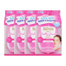 비페스타 클렌징티슈 미셀라 클렌징시트 모이스트 46매x4개