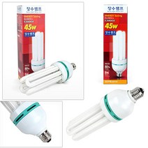 삼파장전구 45W-L 인테리어전구 전기스텐드 전구조명