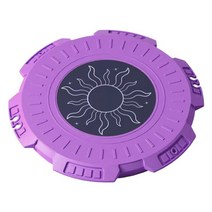 밸런스보드 바디 쉐이핑 트위스트 허리 디스크 피트니스 그림 트리머 트위스트 슬리밍 바디 장비 360 회전 요가 균형 디스크, 보라