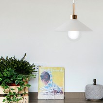 스완 1등 펜던트 LED 식탁등 인테리어 카페 조명, 01.스완 1등(화이트)+볼구12W숏(주백색)1개