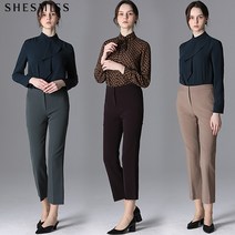 쉬즈미스 쉬즈미스 베이직 세미 부츠컷 슬랙스 팬츠