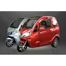 대풍 국산 전기삼륜차 미니자동차 에코이브이1 ECHO-EV DE101 DE102, 실버