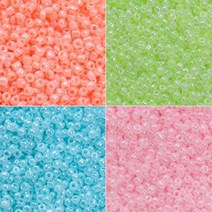 [안공사]시드비즈 3mm 믹스컬러 마스크스트랩 동백이 효진언니 반지 만들기