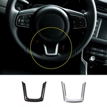 재규어 핸들 U라인 몰딩 하단 카본 크롬 XE XF F페이스 E페이스 [00487], 1.수전사카본