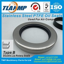 구동계 변속기 자동차부품 35477mm 35508mm 355012mm 40628mm 507212mm 더블 립 스테인레스 스틸 ptfe 오일 씰 단일 립 로터리 씰 호환, 40x51.4x6.4mm