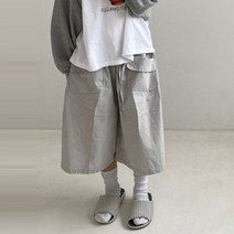 드레스몬스터 와이드크롭팬츠