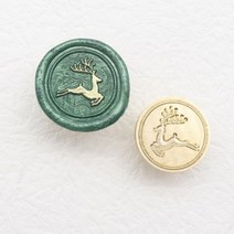 청첩장 도장 실링왁스세트 청첩장스티커 스탬프 초대장 실링스탬프 크리스마스 왁 스 16, 12