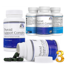 (2+1)슈퍼 요오드 아이오딘 갑상선 신진대사 영양제 60캡슐 3병, 천연갑상선지원미네랄보충제, 3개