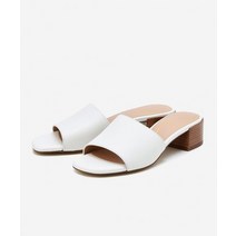 COLE HAAN Calli 여성 로우 힐 슬라이드 오프화이트 [WIDTH:B]