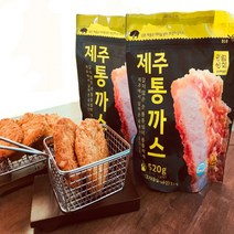 제주 돼지 통등심 프리미엄 돈까스 520g X 2봉, 제주 통까스 1+1, 2개