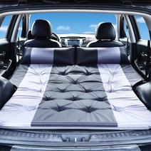 SUV 침대 차박매트 투싼 카니발 올란도차박 수면매트, 검은 색과 회색 5cm