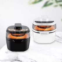 매직쉐프 듀얼쿡 10L 에어프라이어 에어프라이기 스텐에어프라이어 대용량에어프라이어 추천 매직쉐프에어프라이어 로티세리에어프라이어 에어프라이어대용량 스테인레스에어프라이어 로티세리, 블랙