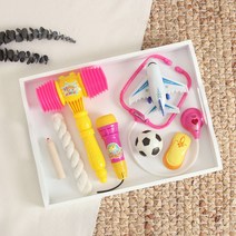 돌잡이용품세트 모음 돌잡이용품 돌잡이 셀프돌상, 돌잡이용품세트07번-핑크+트레이(화이트)