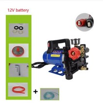 살수기 세차 분무기 분사기 고압 세차기 자동 전동 농업 차량용 공기 주입기 에어 바람 이중 실린더 플런저 피스톤 관개, 골드