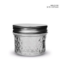 미르코리아 크리스탈 유리공병, 5개, 125ml