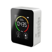 CO2 미터 3IN15 IN 1 온도 습도 센서 테스터 대기 질 모니터 이산화탄소 TVOC 포름 알데히드 HCHO 검출기, 3 in 1 2