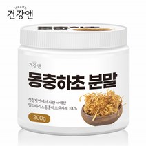 건강앤 동충하초 분말200g, 1개, 200g