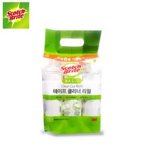 3M 베이직 테이프클리너 대형 리필 6입, 1개