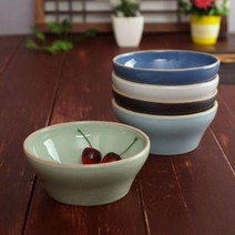 여주도자기 대접그릇 1p 우리흙 핸드메이드, 화이트