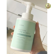 은율 데일리케어 퓨어 버블 약산성 5.5 폼클렌징, 210개, 500ml
