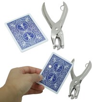 마술도구 구멍이 이동하는 카드마술 할로우-블루