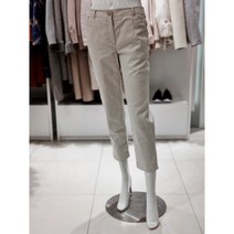 올리비아로렌 밑단 레터링 배기핏팬츠 VVCDLYS2161