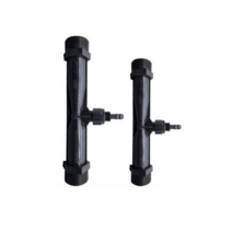 벤츄리 관 UPVC PVDF 인젝터 벤추리 밸브 자재 이젝터, 6점 수나사(25mm)