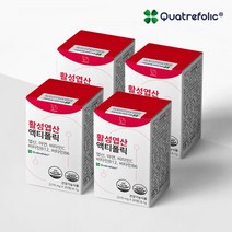 [리노브] 4세대 활성 엽산 리노브 액티폴릭 4BOX (4개월분), 30정, 4개
