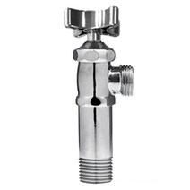 십자핸들 관붙이 앵글밸브 숏트형